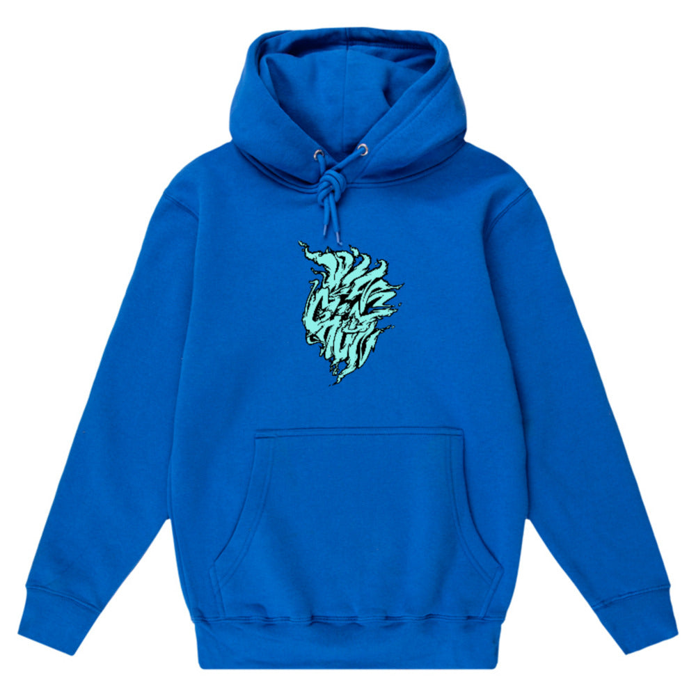 Wing Chun 80's Turquoise - Adult Hoody