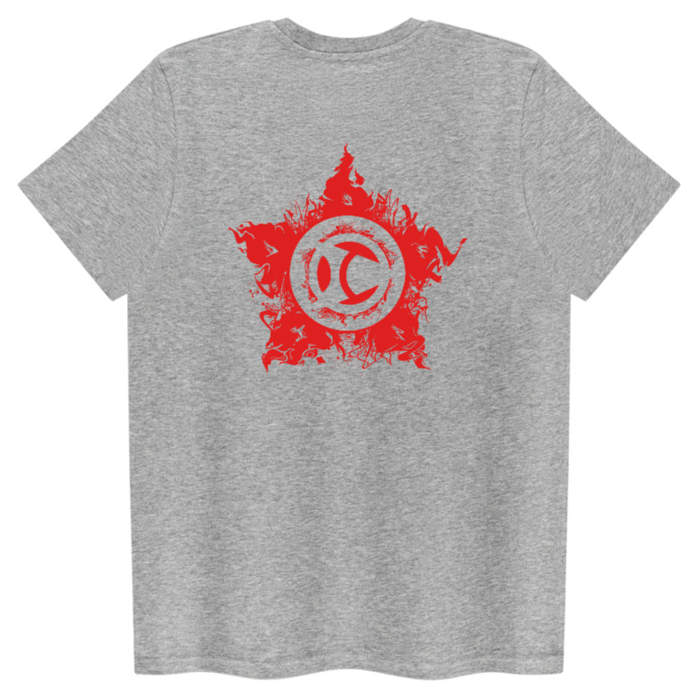 Escrima Tag with Star 'Red' - Adult T Shirt