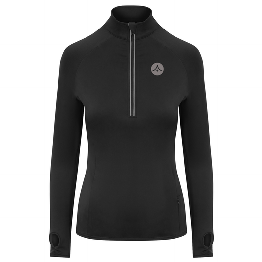 Emulous Martial Arts - Women's 1/2 Zip Active Fit Training Top