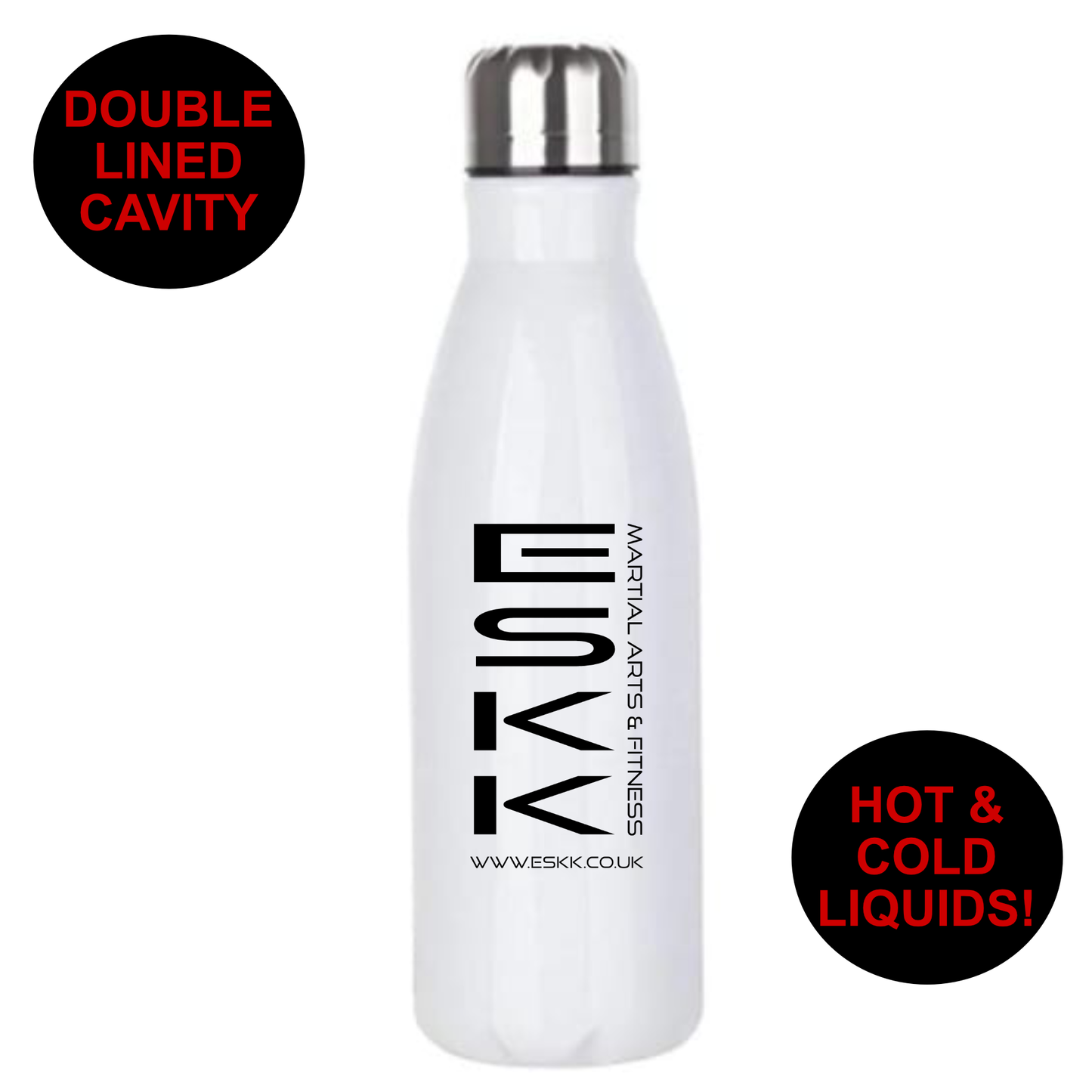 E.S.K.K - PREMIUM Stainless Steel 650ml Water Bottle