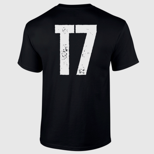 T7 Skatewear - Premium Organic Cotton Black & White Tee (All Sizes)