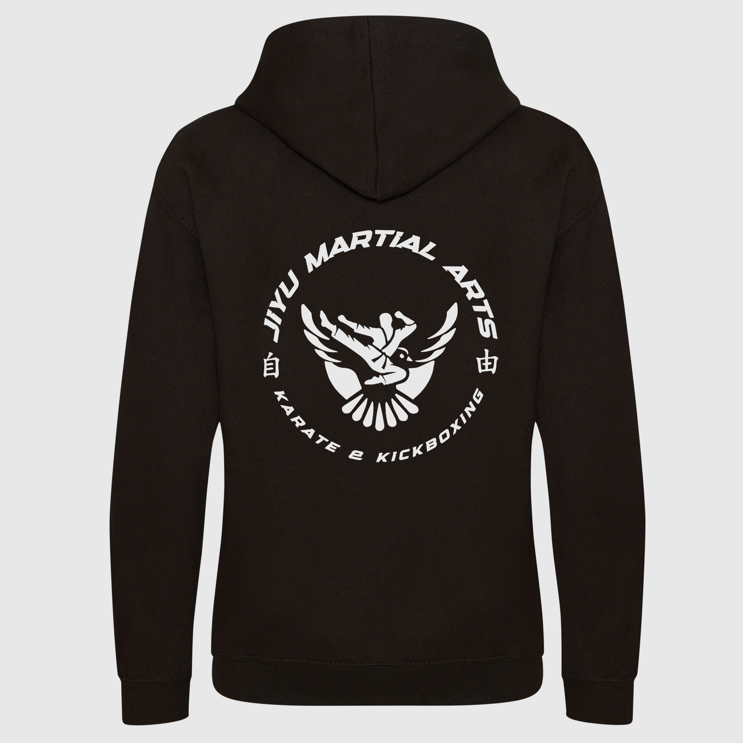 Jiyu Martial Arts - Black & White Adults Pullover Hoodie