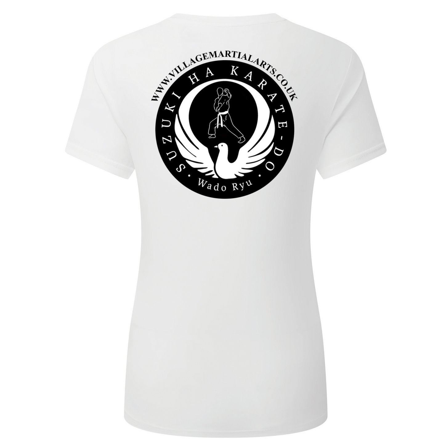 Village Martial Arts - (Suzuki Ha) Sports Poly Tee (Female Cut)