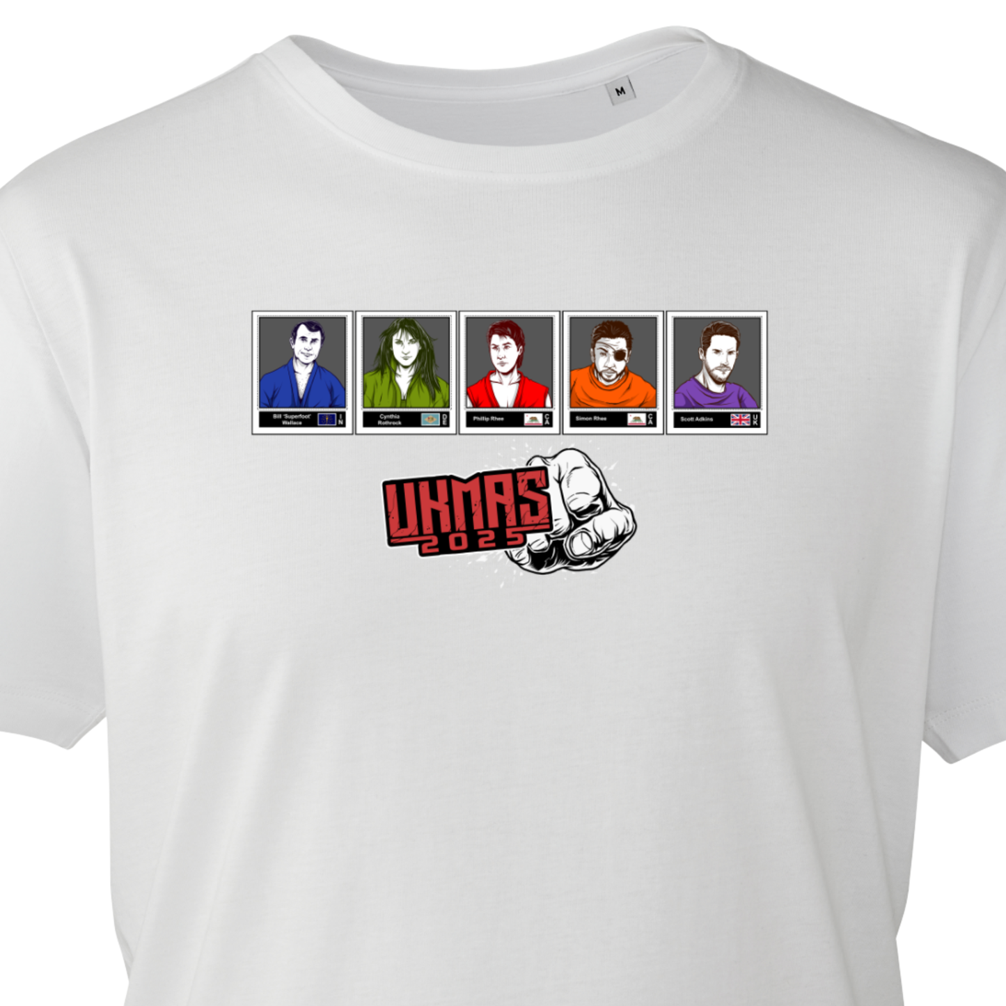 UKMAS 2025 Event Tee - Panini Style Design- Signature! (All sizes)