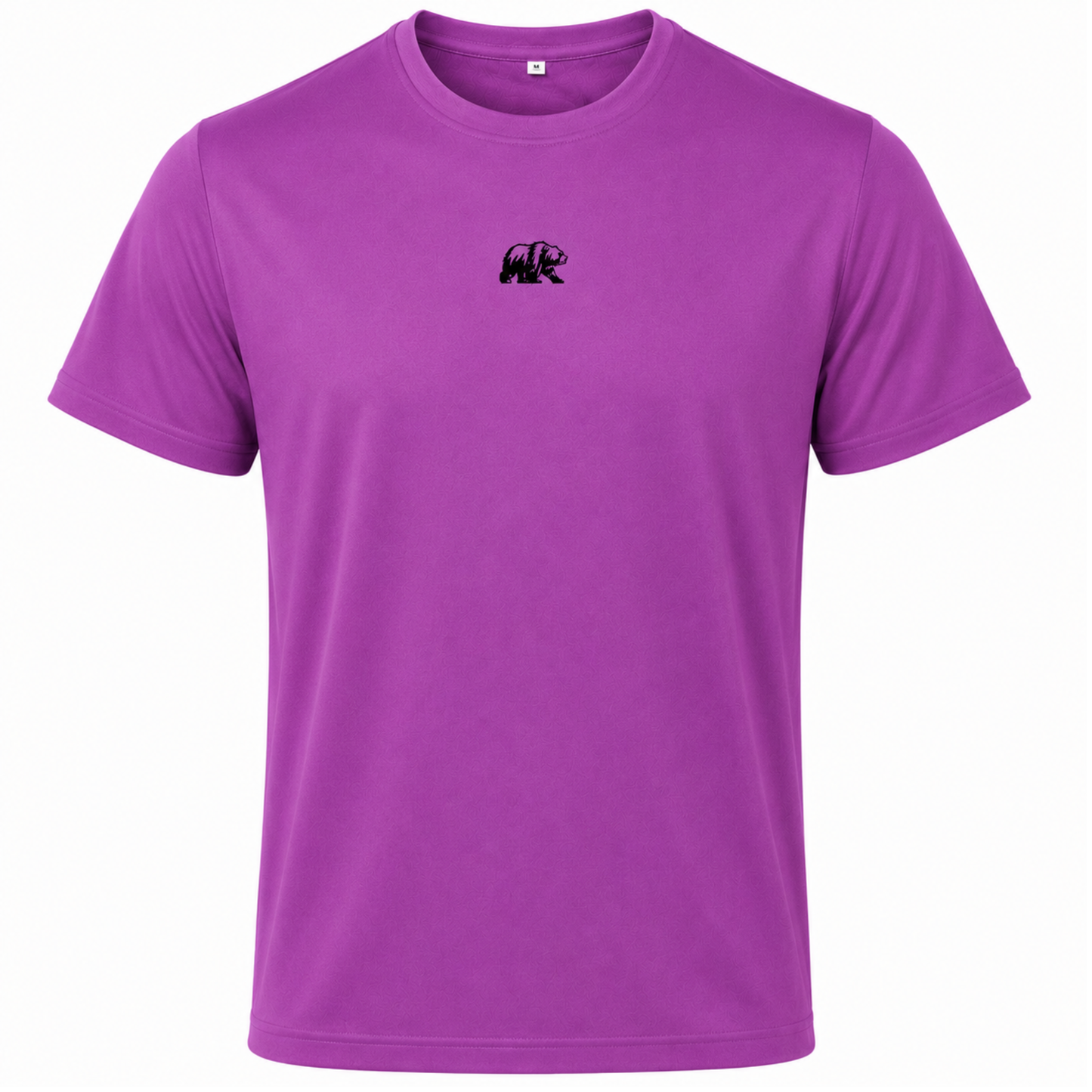 WILDBEAR - Standard Adult Sports Tech T Shirt (Multiple Colours - Black Logo)