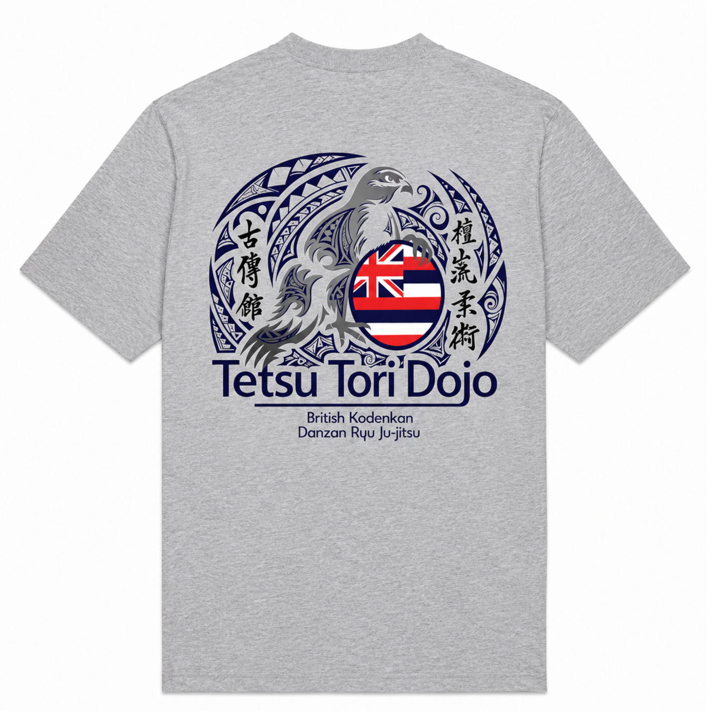 Tetsu Tori Ju-Jitsu - Grey Cotton Tee (All Sizes & Designs)