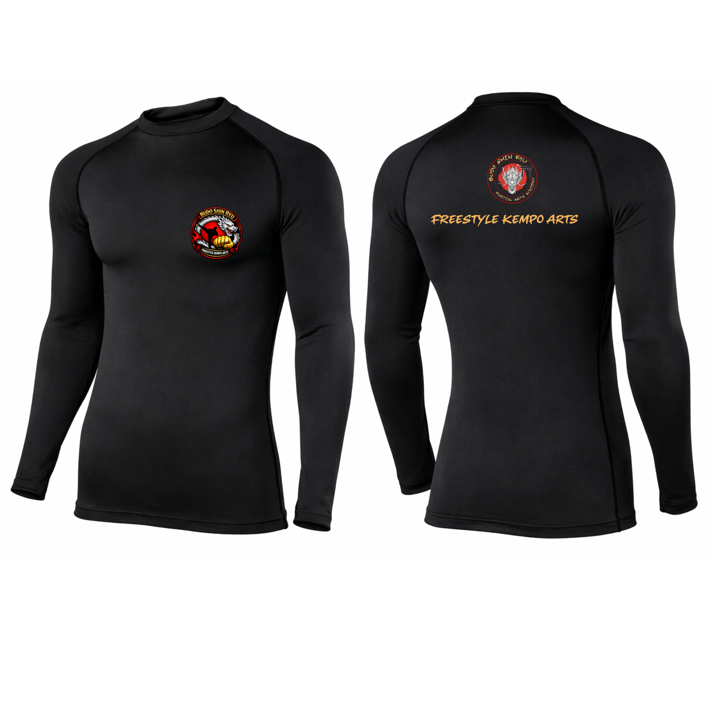 Freestyle Kempo Arts - Long Sleeved Rashguard V2 (All Sizes)