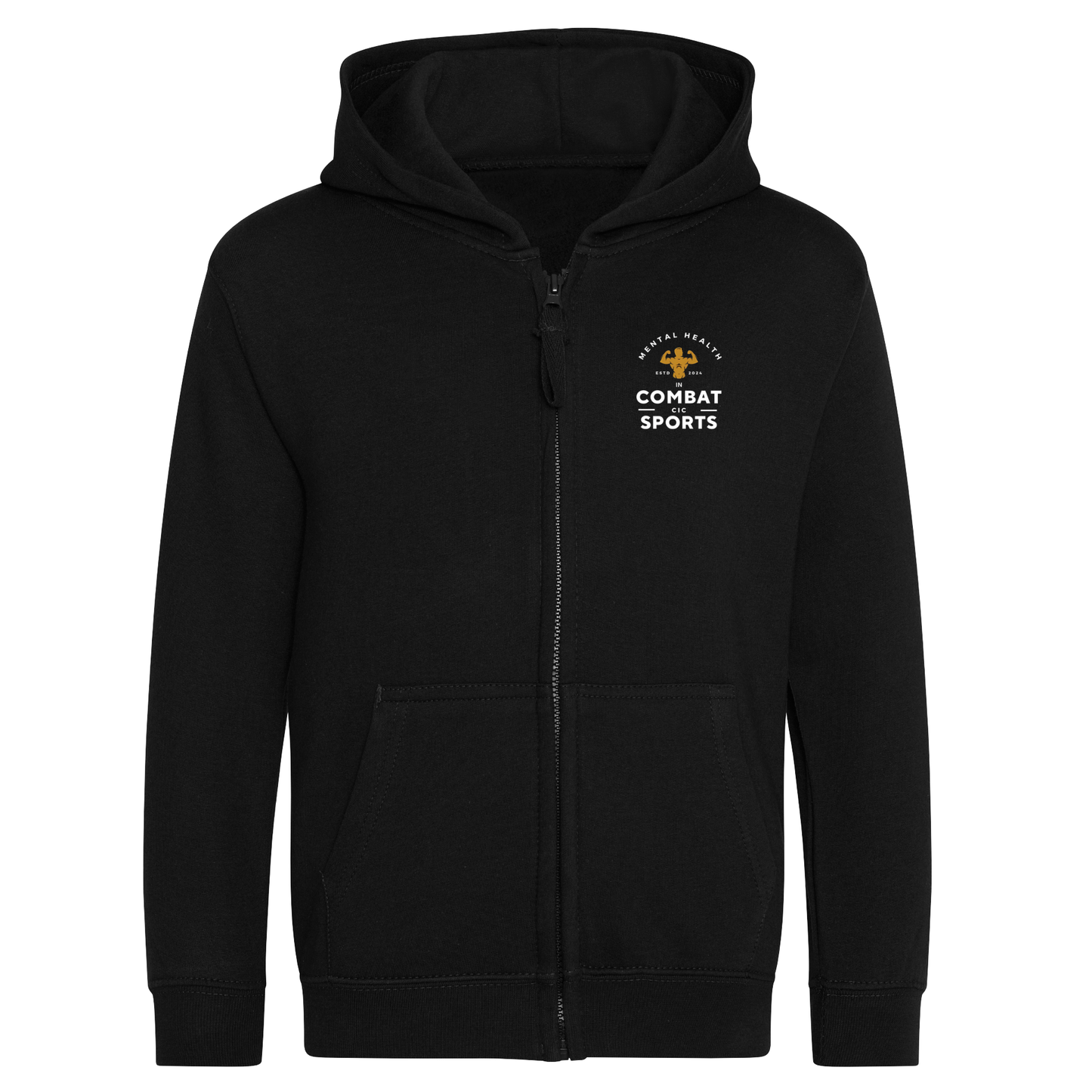 Mental Health in Combat Sports - Junior Zip Hoodie (All Colours)