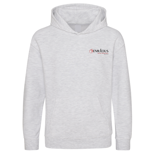 Emulous Martial Arts - Junior Pullover Hoodie (Heather Grey)
