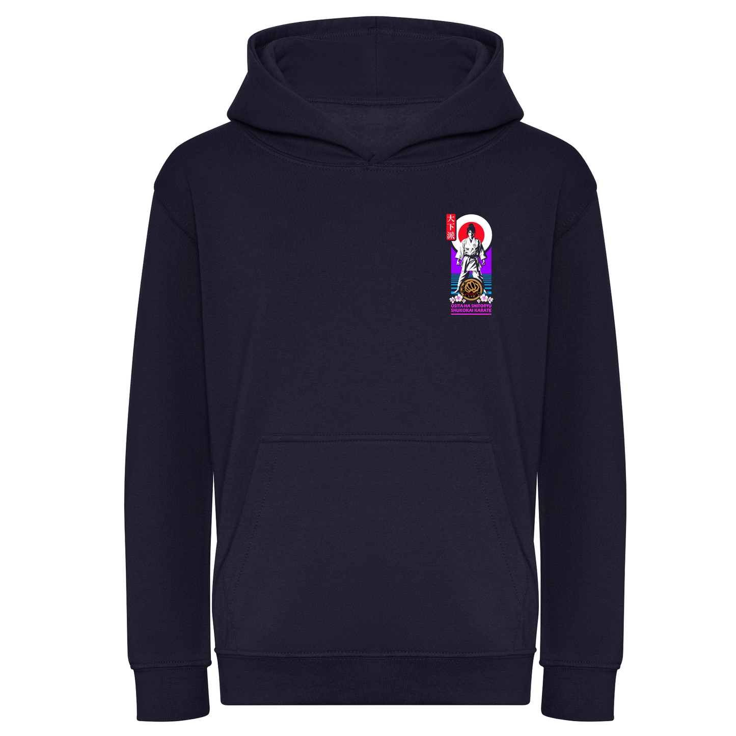 Osita-ha Karate - Junior Hoodie: Neon Design (All Colours)