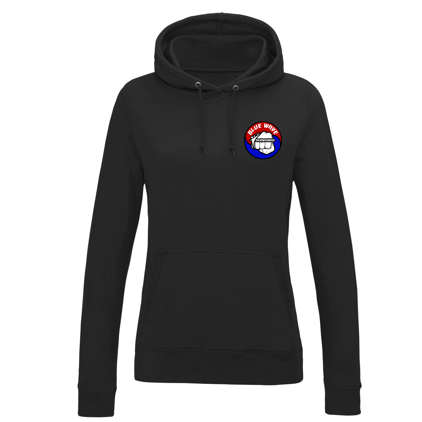 Blue Wave Taekwondo - Ladies Pullover Hoodie (All Colours)