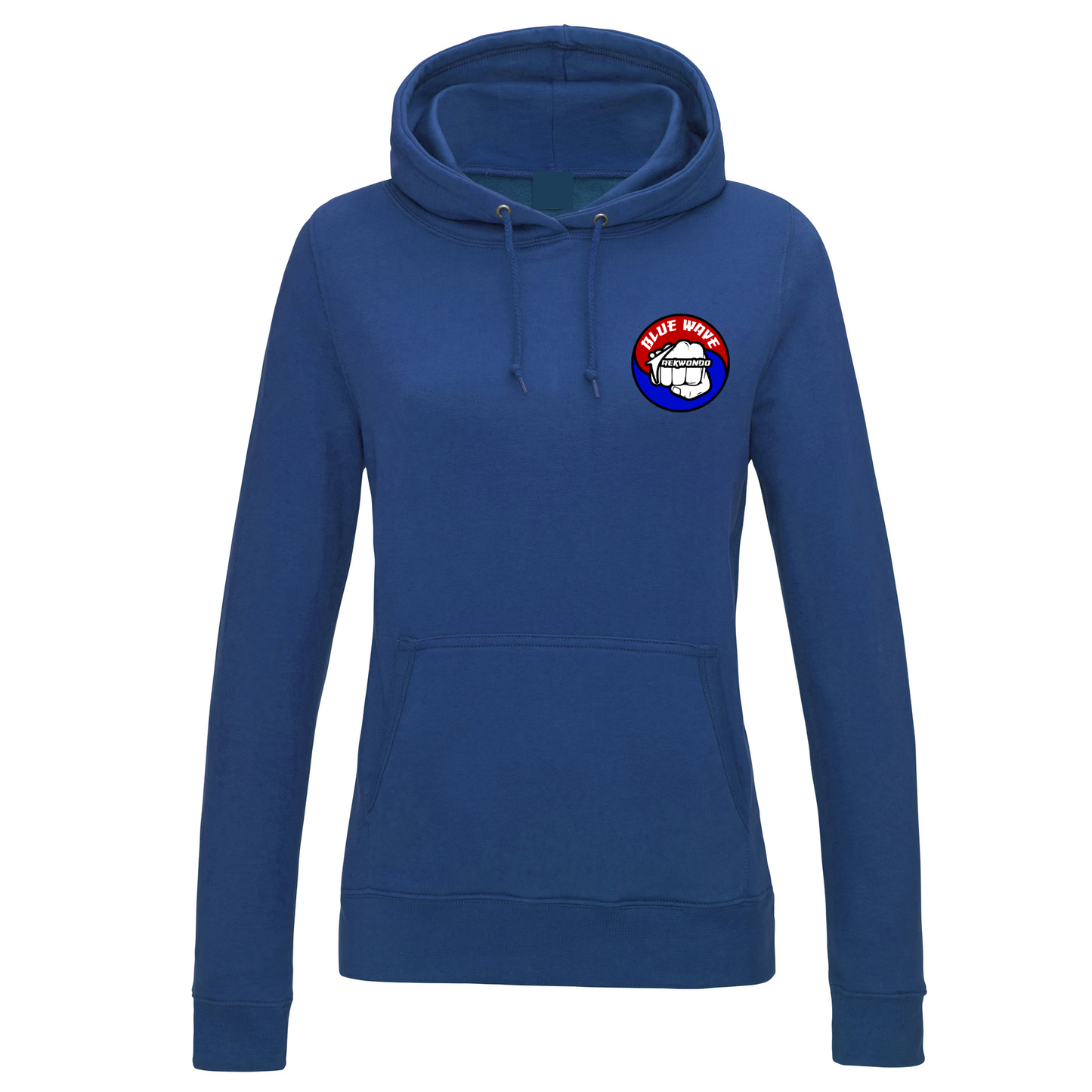 Blue Wave Taekwondo - Ladies Pullover Hoodie (All Colours)