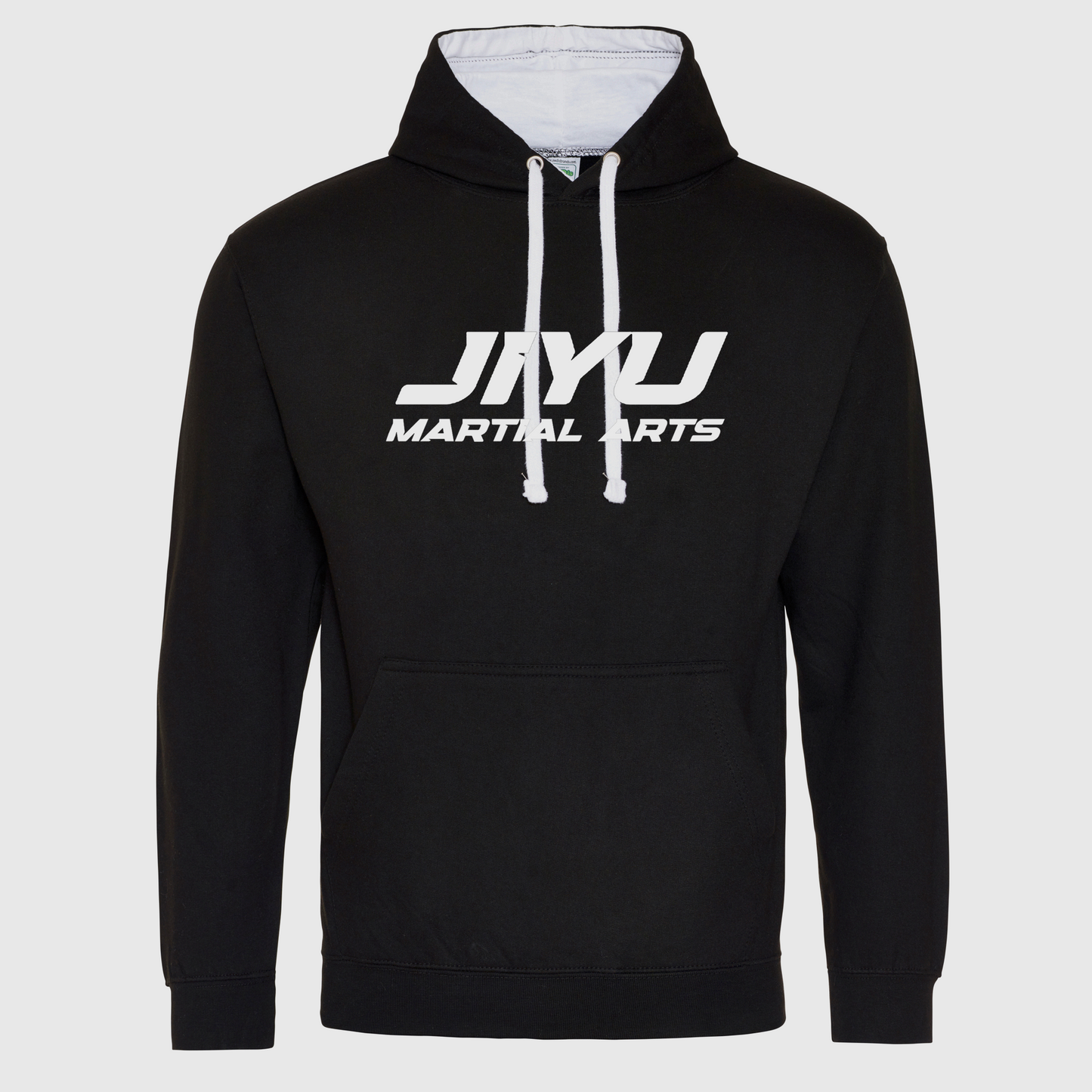 Jiyu Martial Arts - Black & White Adults Pullover Hoodie