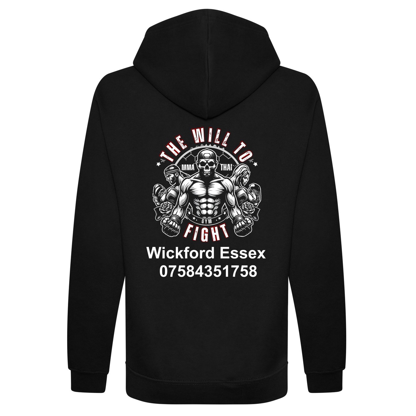 The Will To Fight - Pullover Hoodie (All Sizes)