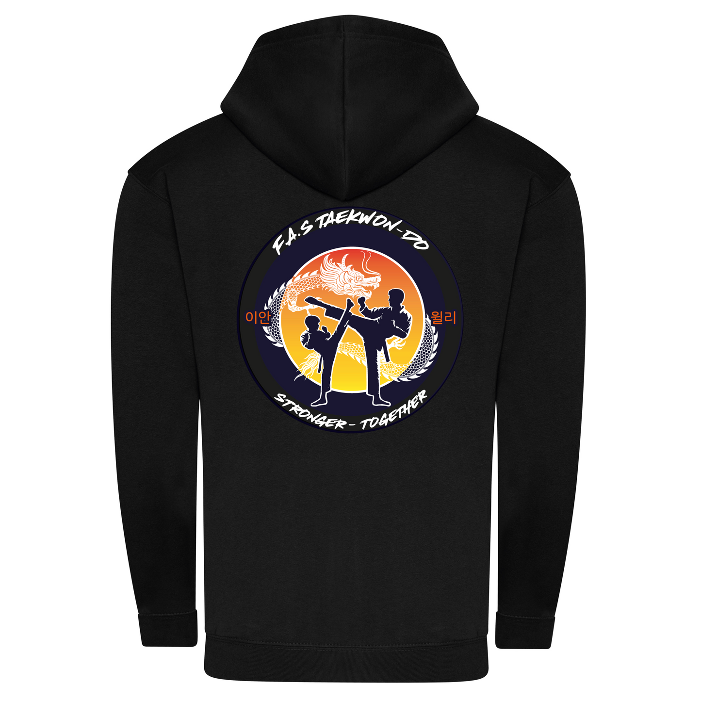 F.A.S TKD - Full Zip Hoodie (All Sizes & All Colours)