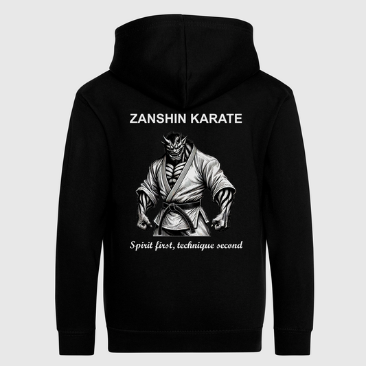 Zanshin Karate Academy -  Junior Full Zip Hoodie (Demon)