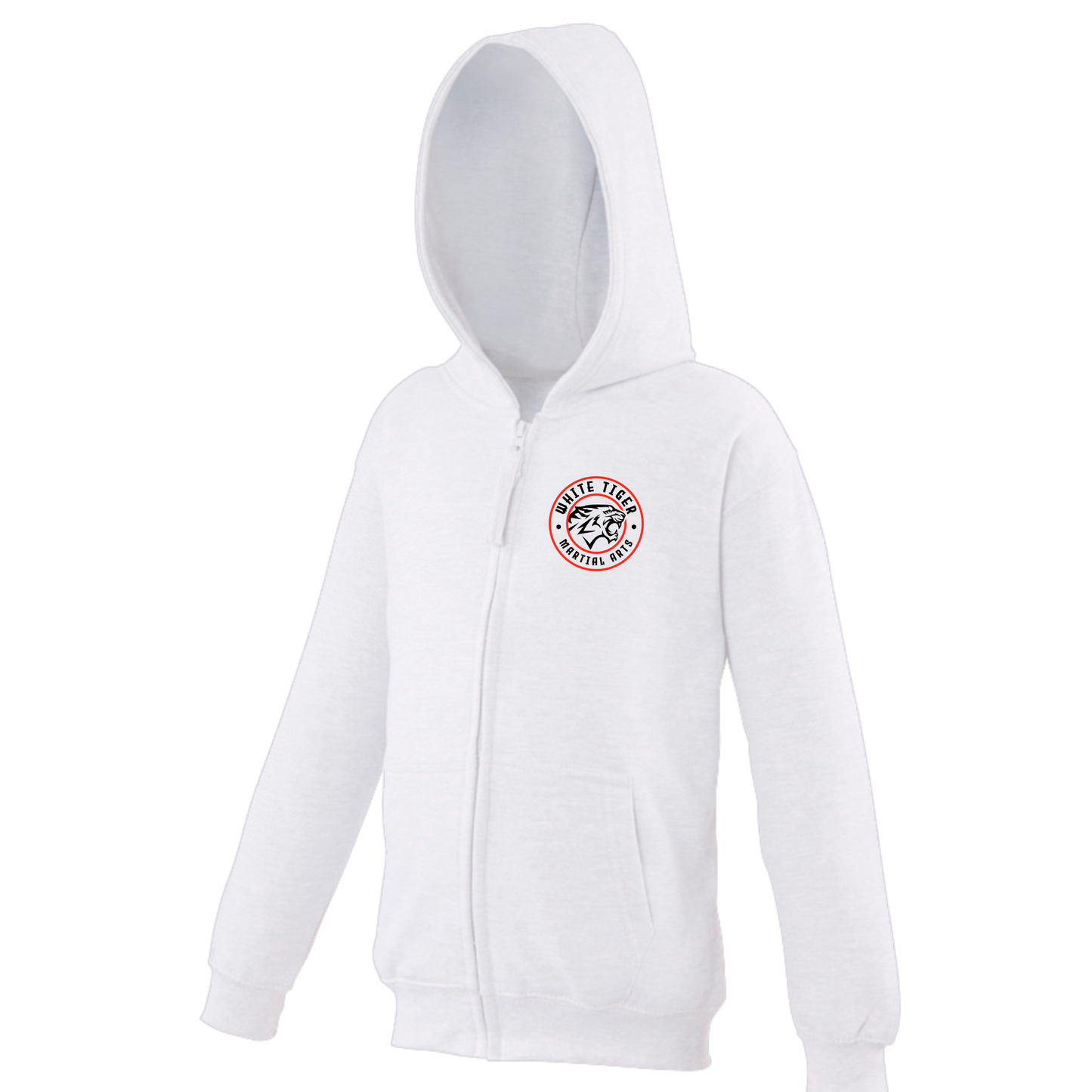 White Tiger Martial Arts - Junior Full Zip Hoody (All Colours)