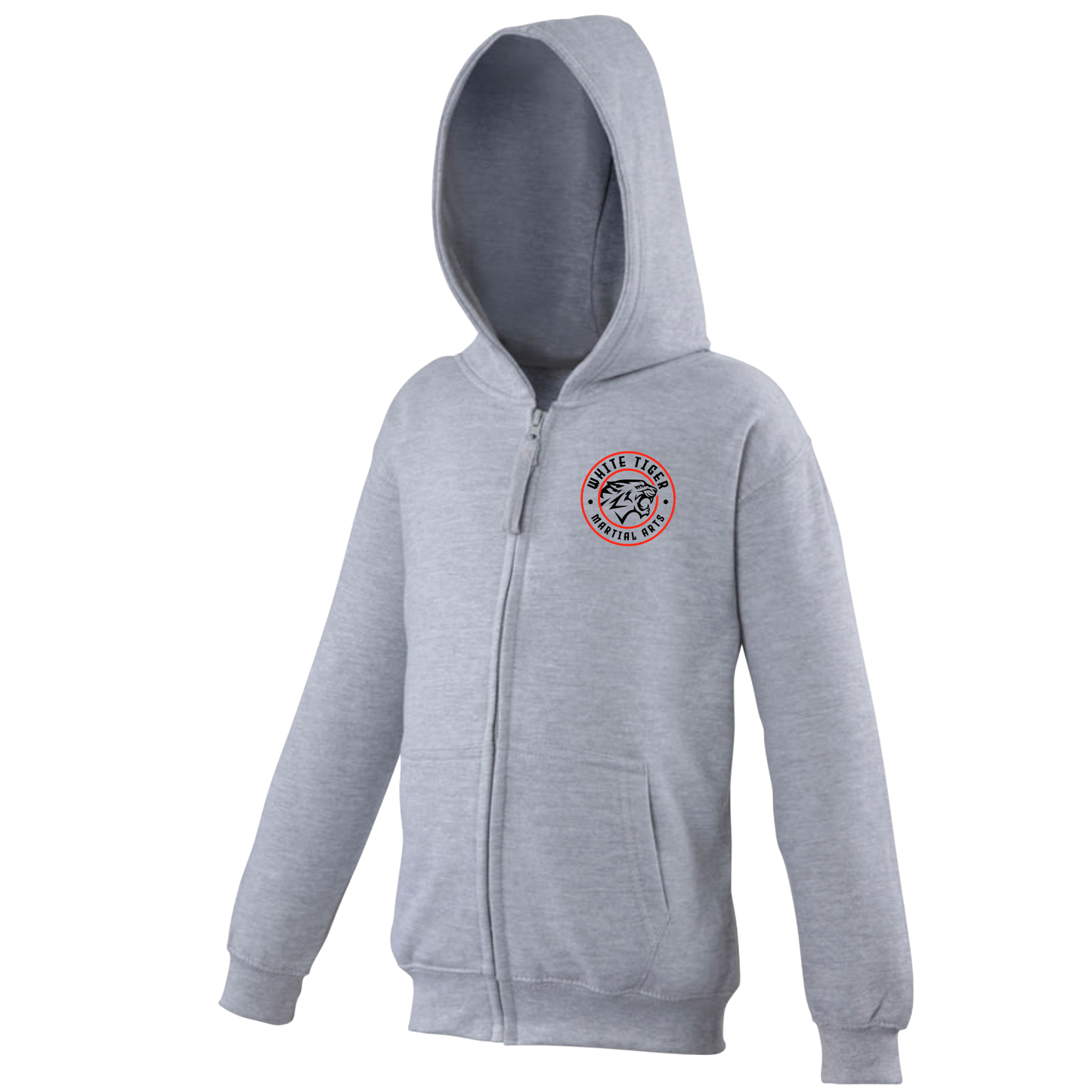 White Tiger Martial Arts - Junior Full Zip Hoody (All Colours)