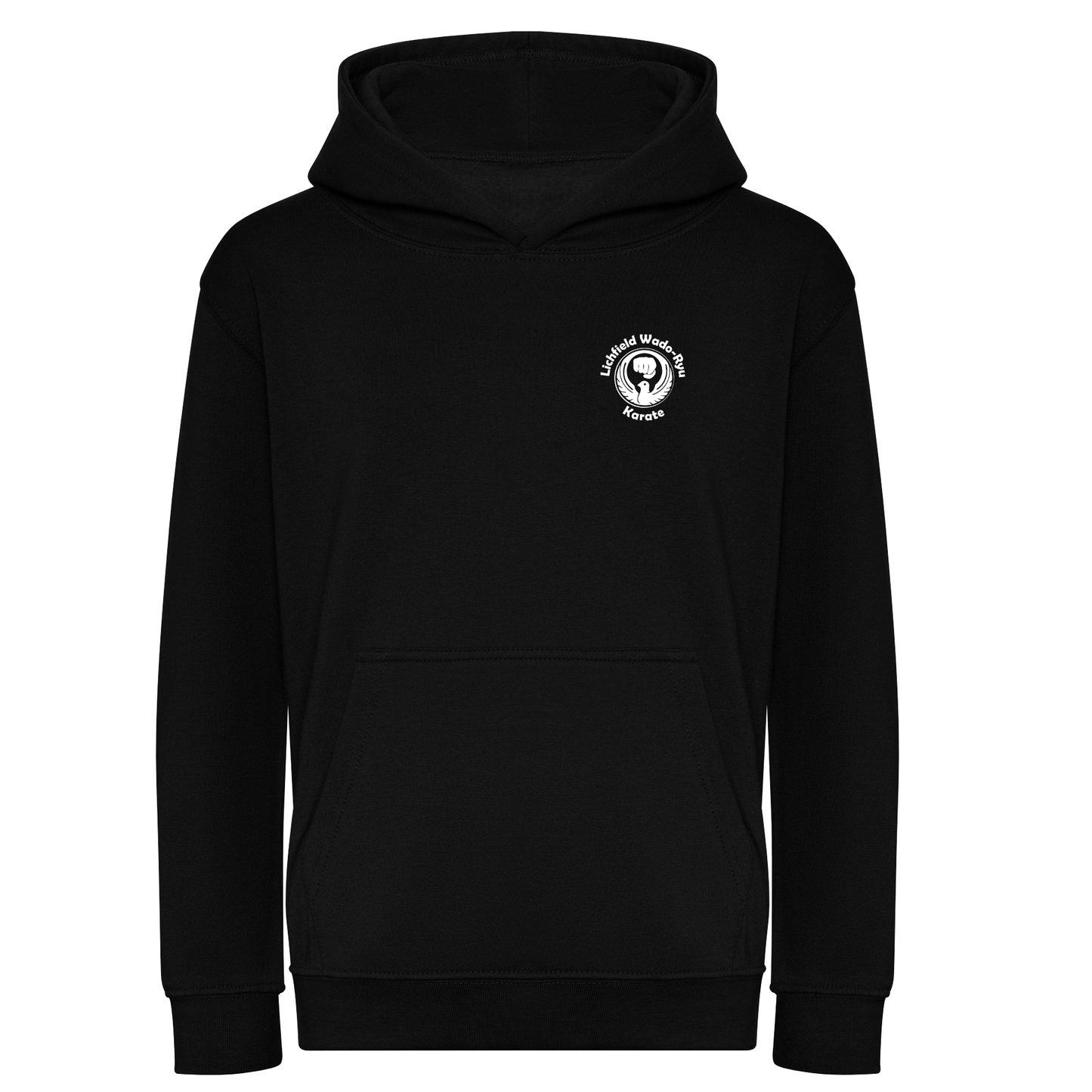Lichfield Wado-Ryu Karate - Junior Hoodie (Embroidered Badge)