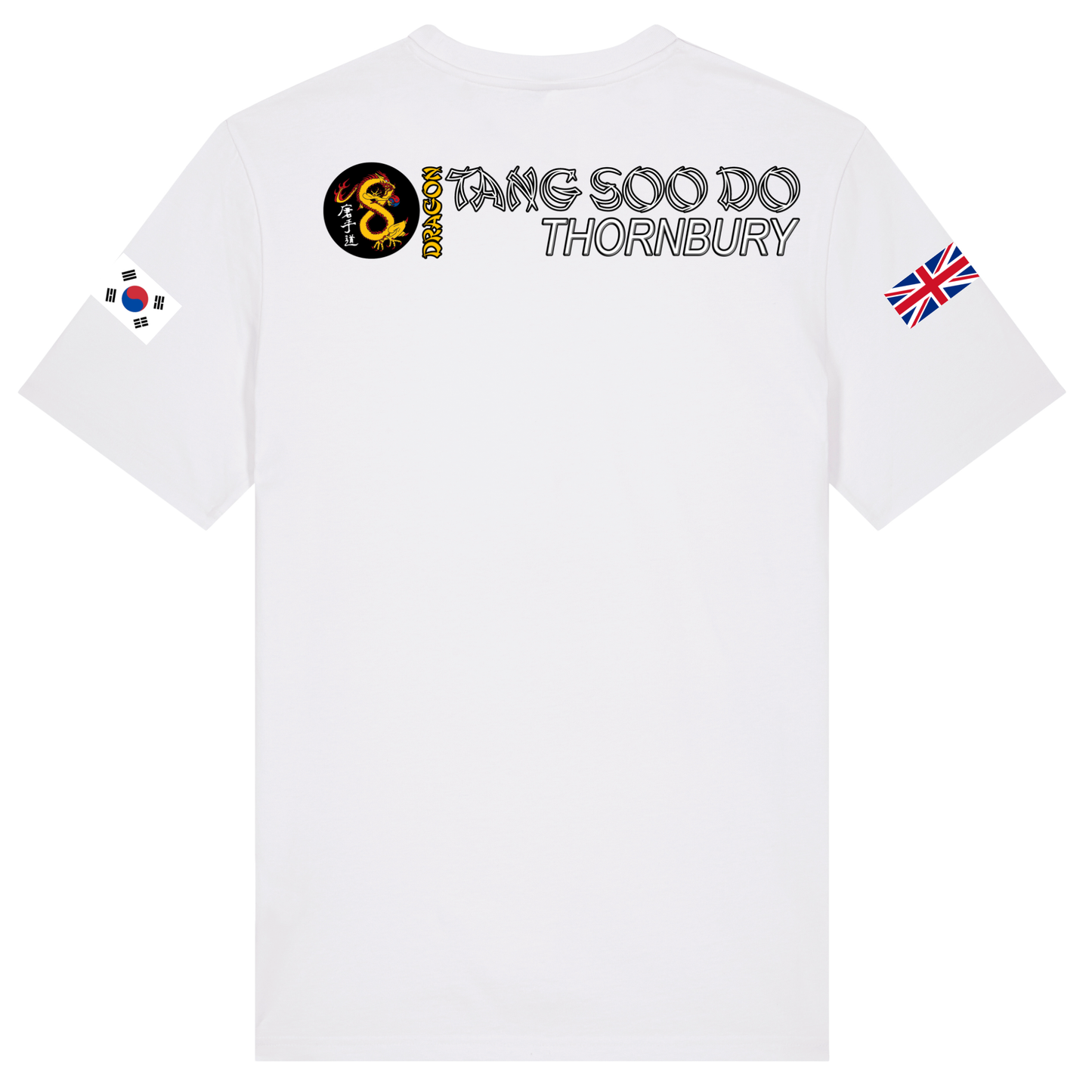 Dragon TSD - Adult T Shirt White (Kanji - All Clubs)