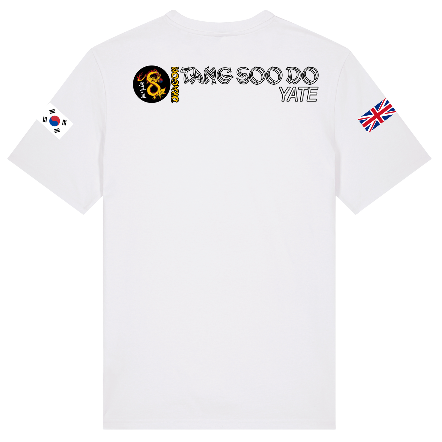 Dragon TSD - Adult T Shirt White (Kanji - All Clubs)