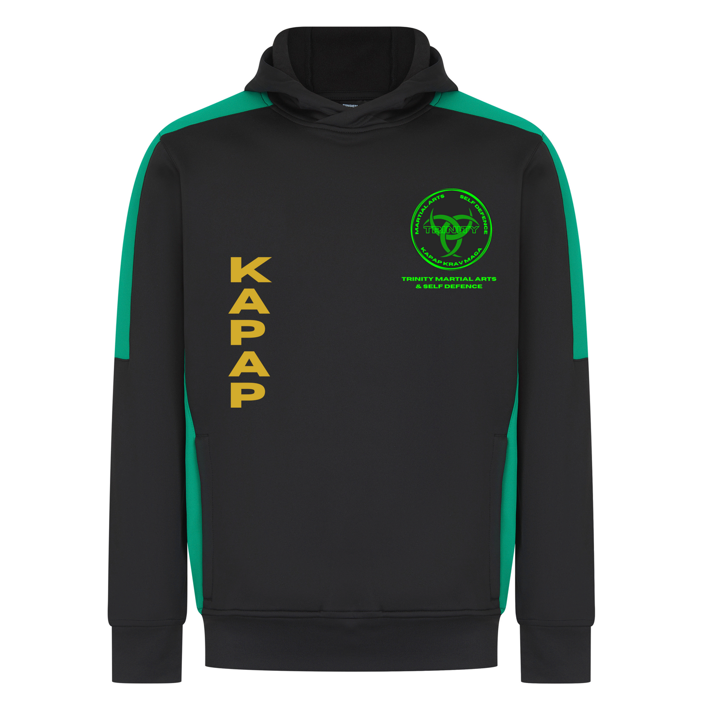TMASD - Black & Green Pullover Hoodie (All Sizes & All Designs)