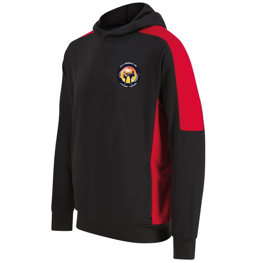 F.A.S Kanji - Black & Red Pullover Hoodie (All Sizes)