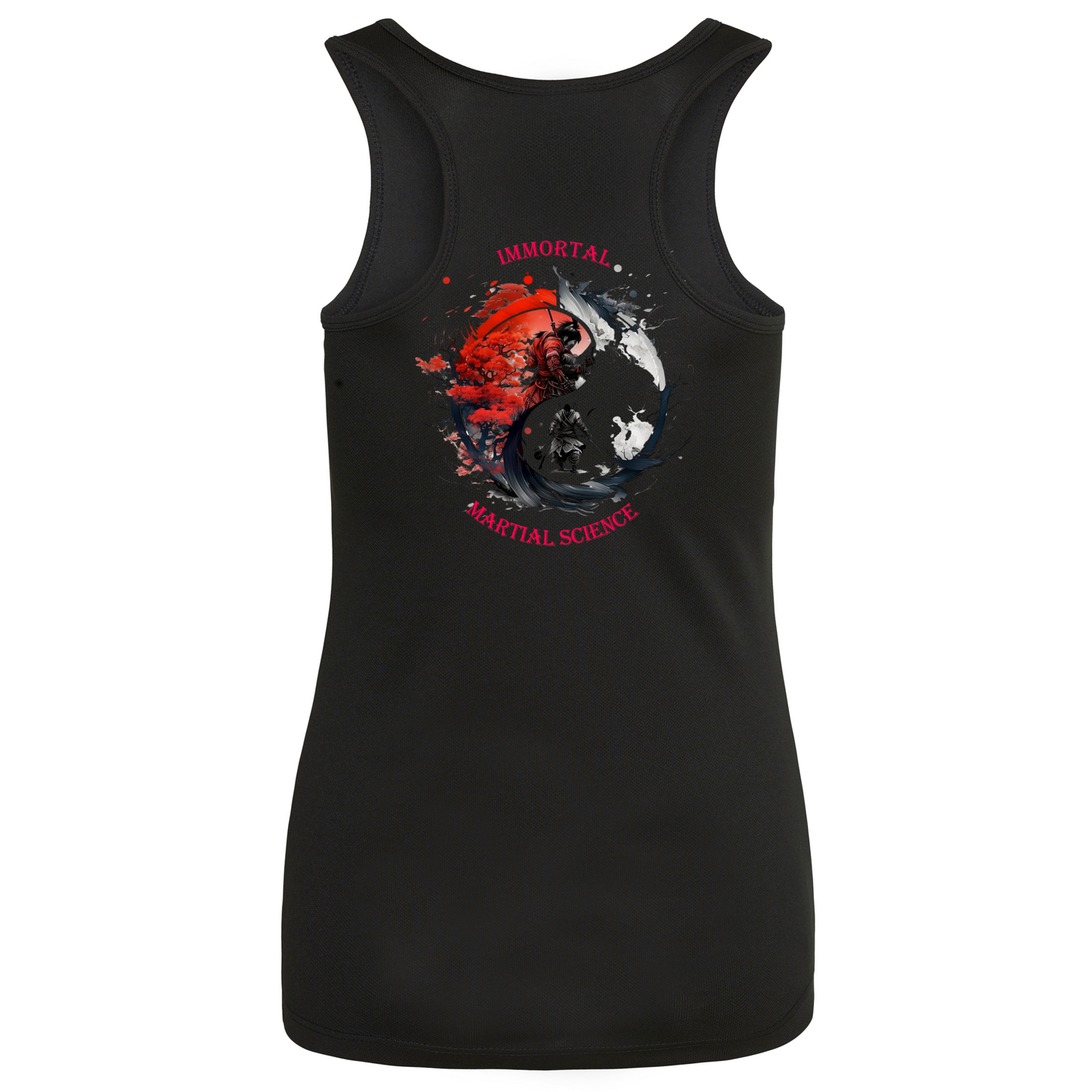 Immortal Martial Science - Women's Cut Sports Poly Tech Vest (All Colours)