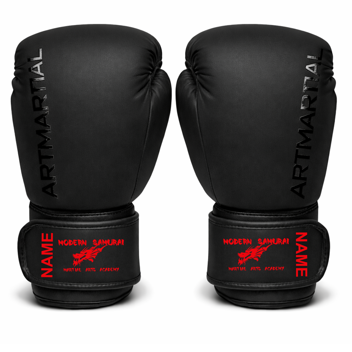 Modern Samurai Martial Arts: Boxing Gloves - 14oz (Adult) with Personalisation