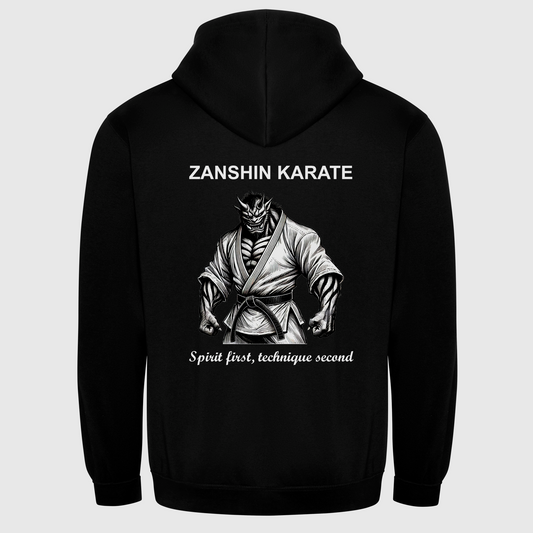 Zanshin Karate Academy -  Adult Full Zip Hoodie (Demon)