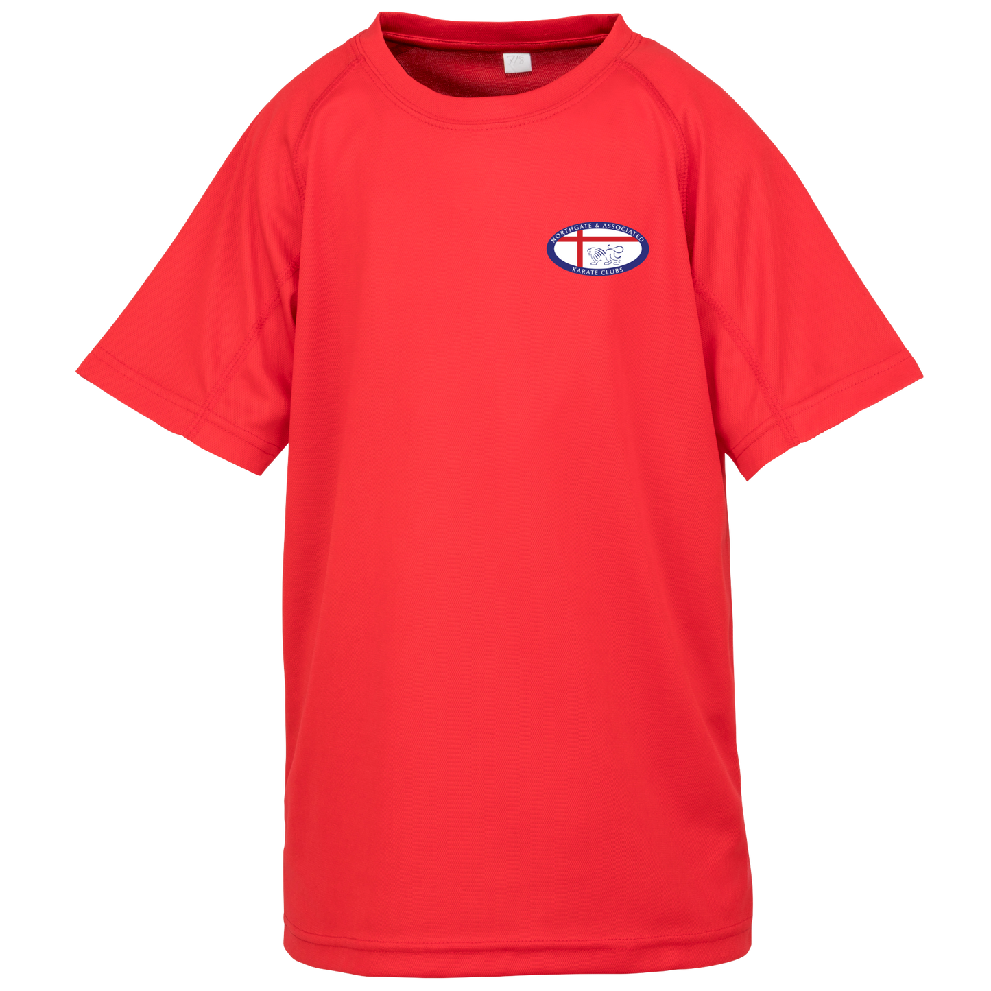 northgate karate - red dragons: JUNIOR POLY Tech training TEE