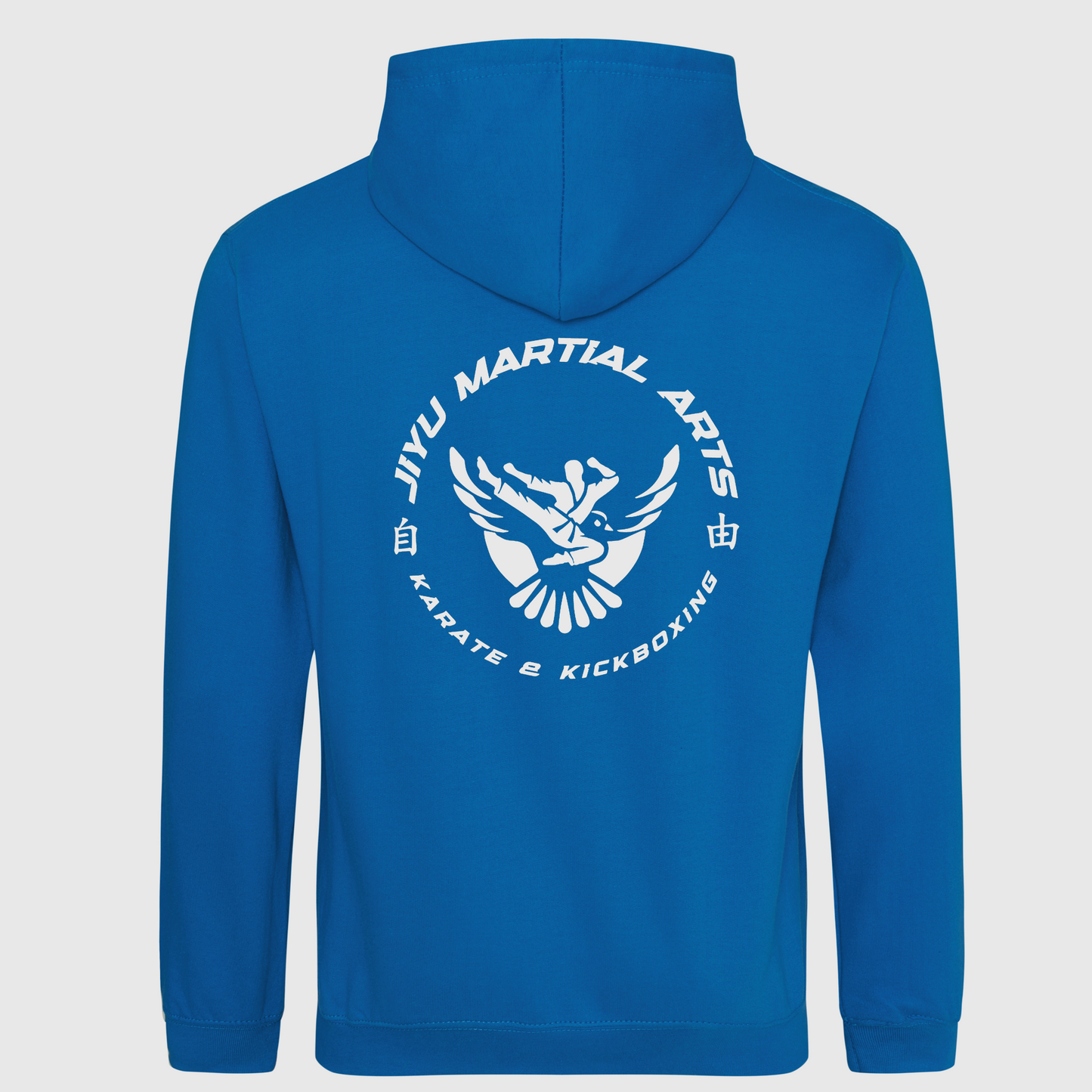 Jiyu Kanji - Blue & Grey Junior Pullover Hoodie