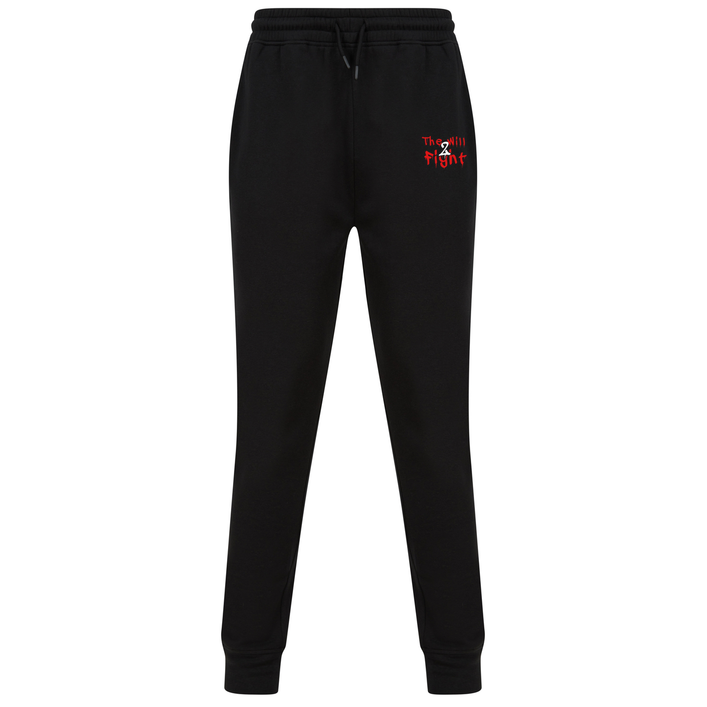 The Will To Fight - Black Joggers (All Sizes)