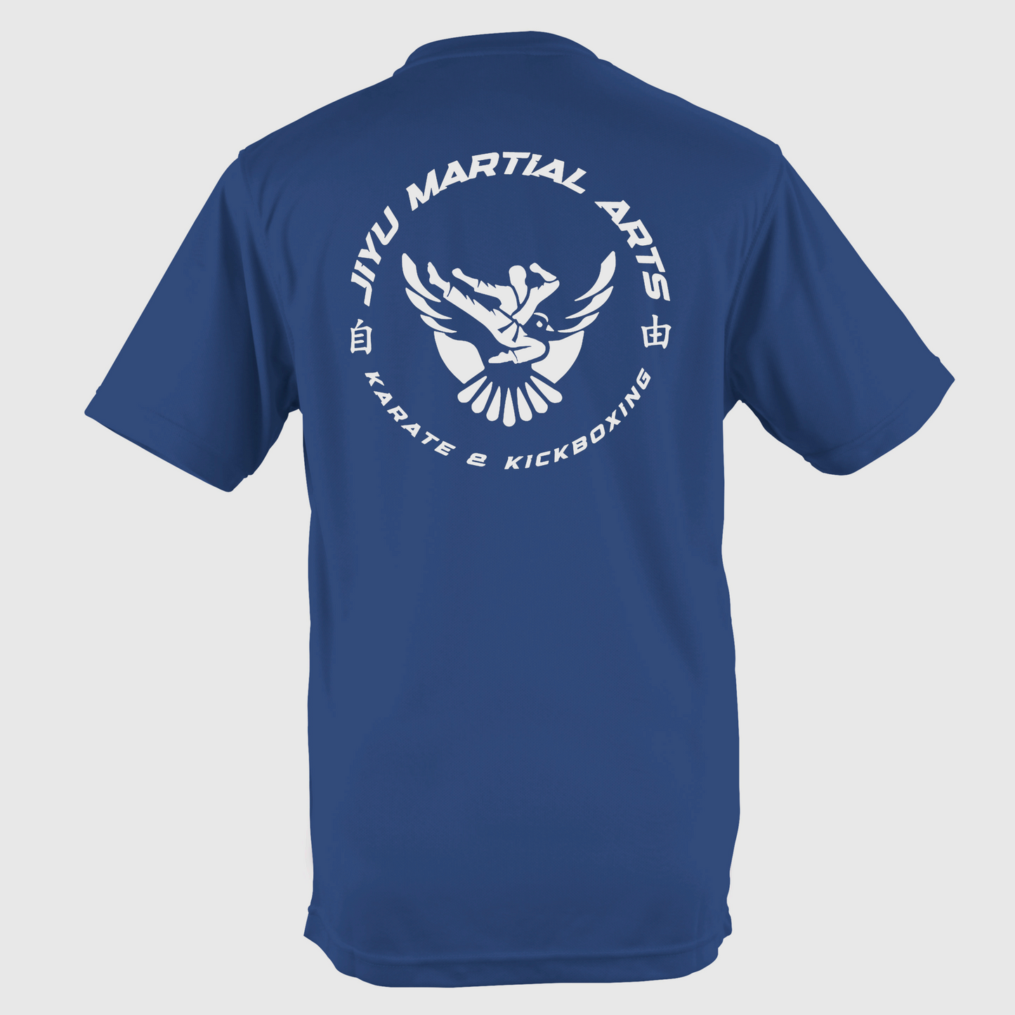 Jiyu Martial Arts - Royal Blue Sports Poly Tee (All Sizes)