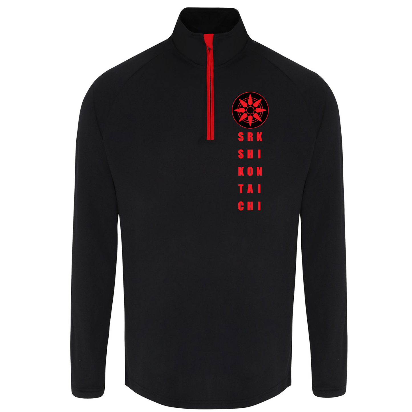 SRK Martial Arts - Tai Chi: 1/4 Zip Active Top (Unisex Adult Sizing/All Colours)