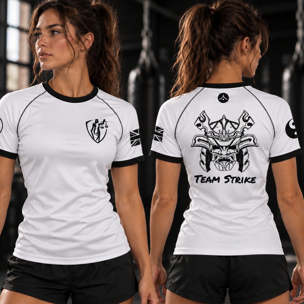 Nemesis Martial Arts & Fitness: Team Strike - Female Cut Sublimated Sports T Shirt