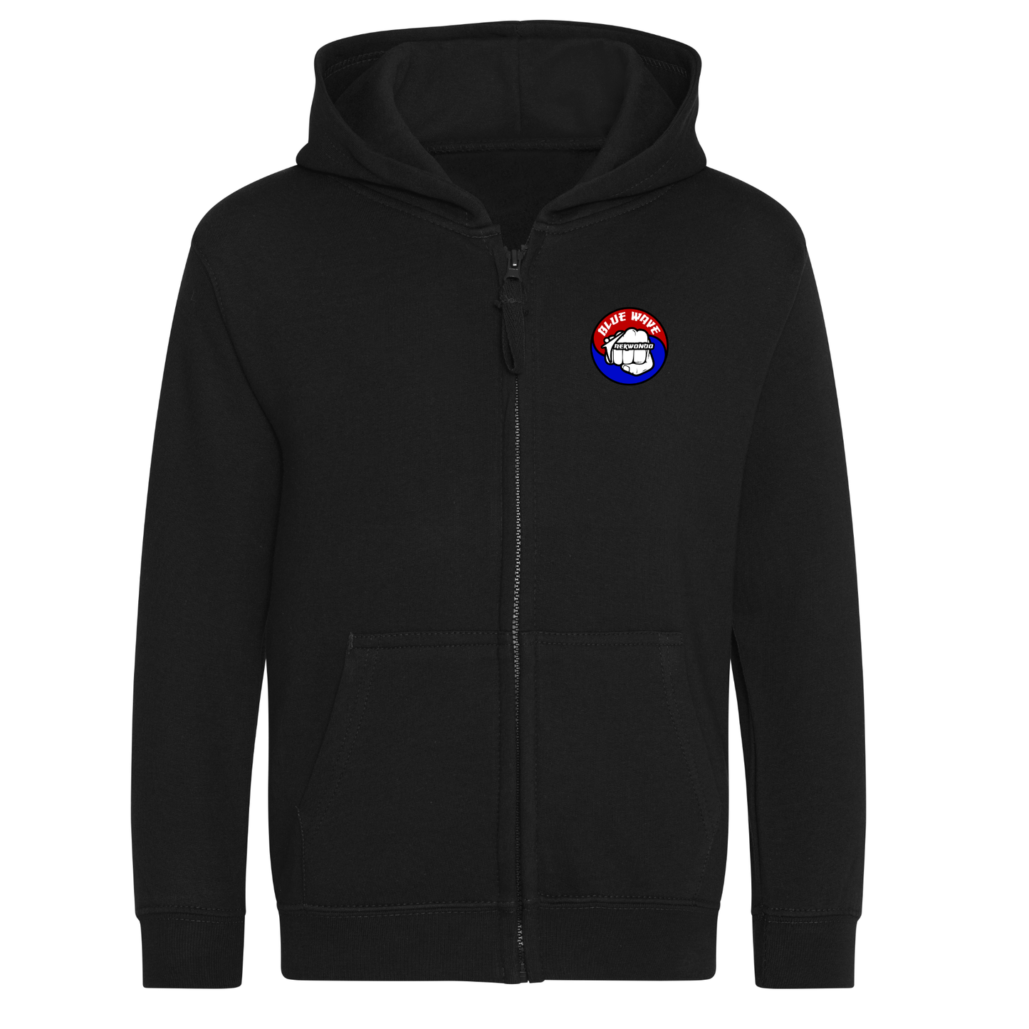 Blue Wave Taekwondo - Junior Full Zip Hoodie (All Colours)