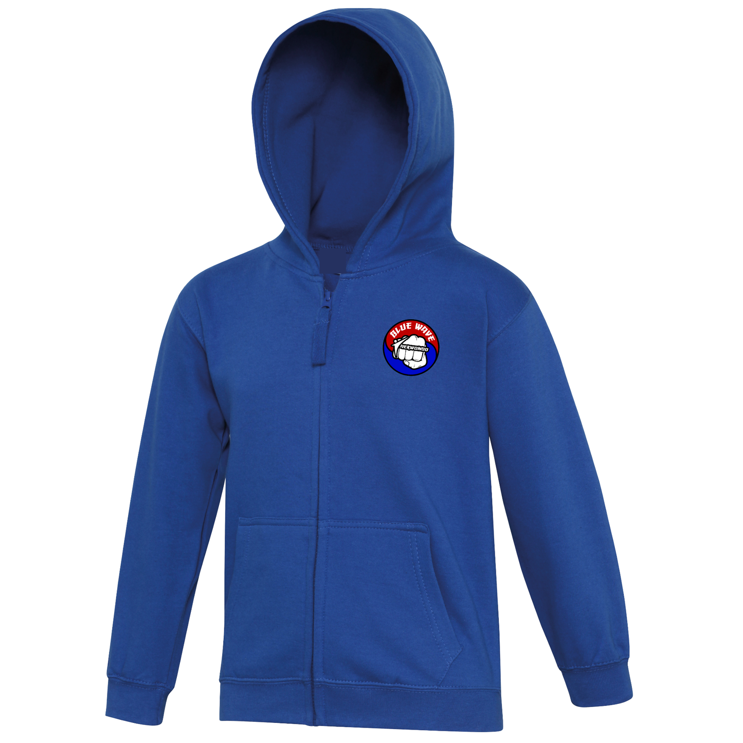 Blue Wave Taekwondo - Junior Full Zip Hoodie (All Colours)