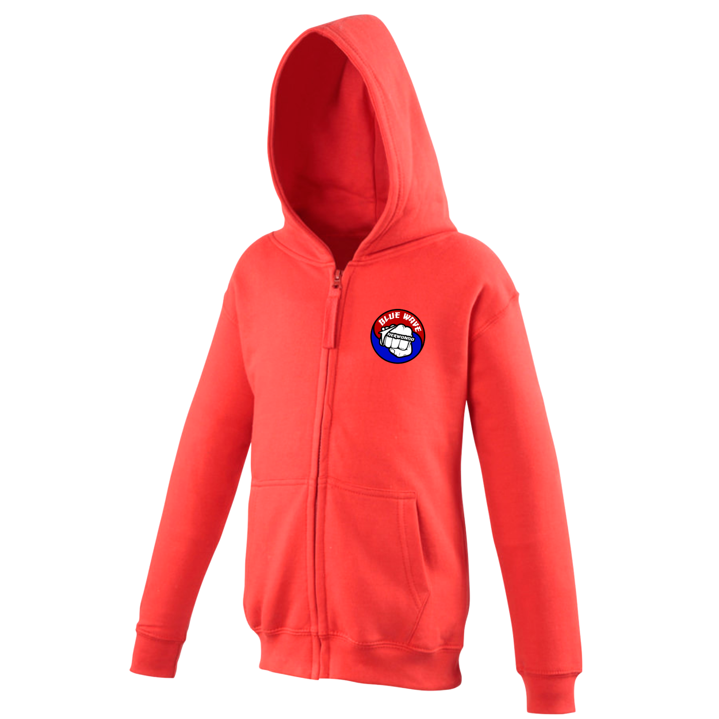 Blue Wave Taekwondo - Junior Full Zip Hoodie (All Colours)