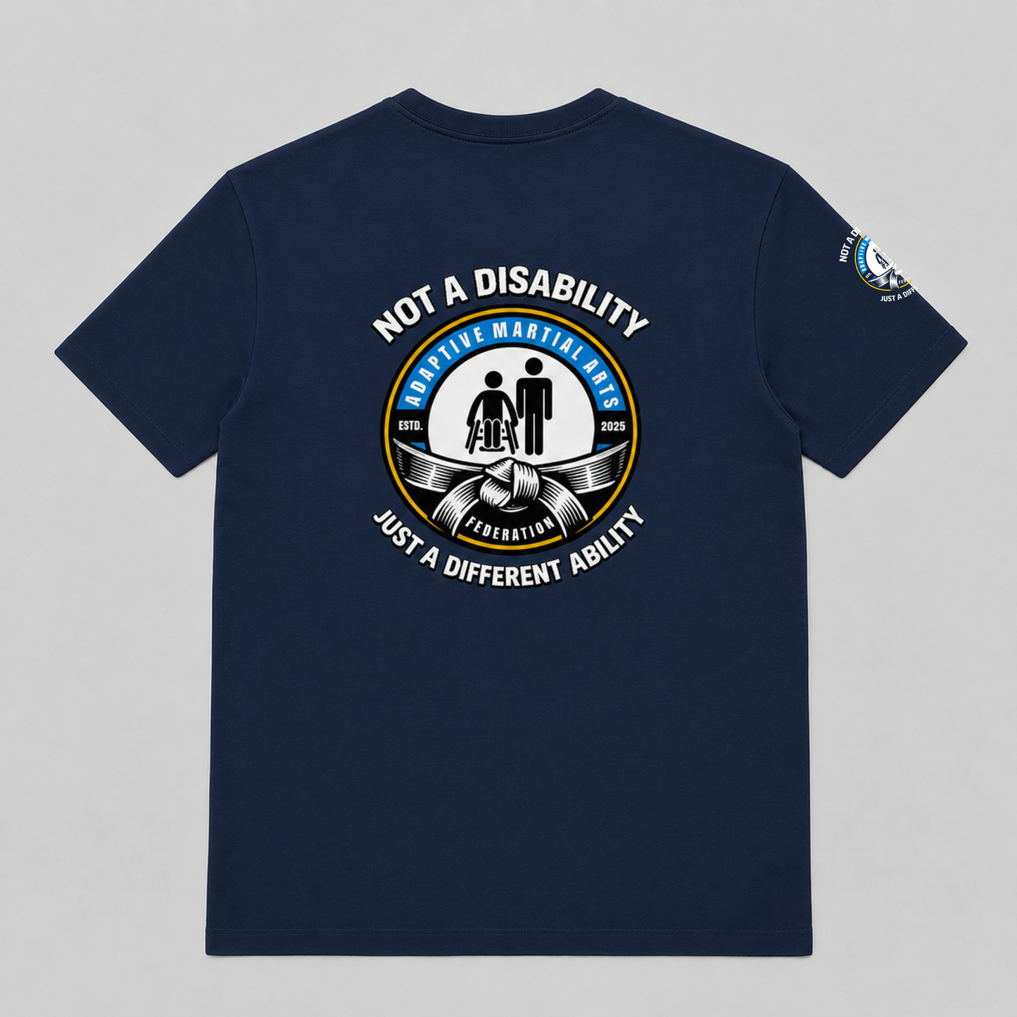 Adaptive MA Federation - Cotton T Shirt - Navy (All Sizes)