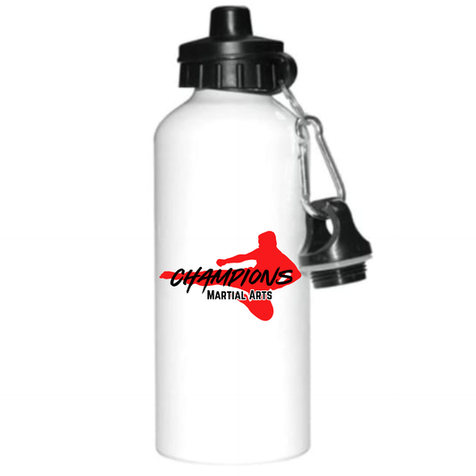 Champions MA - Stainless Steel 600ml Water Bottle