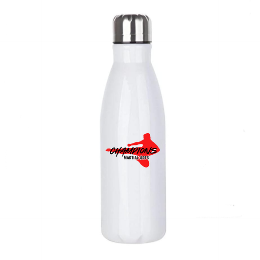 Champions MA - Stainless Steel 650ml Water Bottle