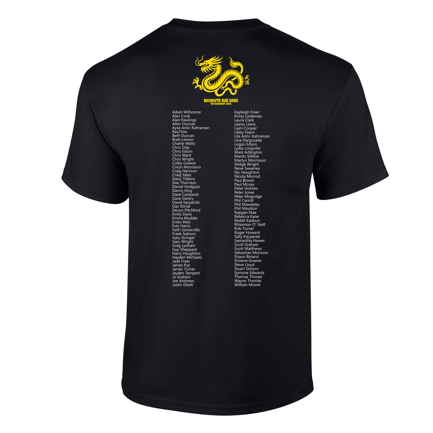Blackbelt Hall Of Fame Awards 2025 - Premium Cotton T Shirt (All Sizes)