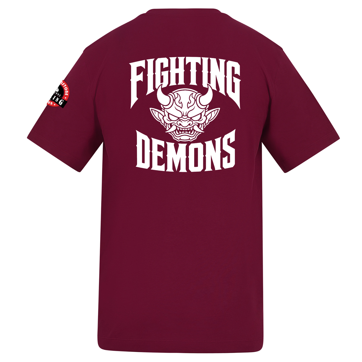 Fighters Mind - Cotton Tee - Maroon
