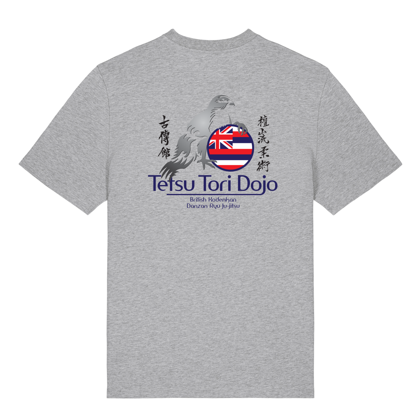 Tetsu Tori Ju-Jitsu - Grey Cotton Tee (All Sizes & Designs)