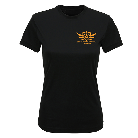 Conflict Survival Training - Women's Sports Poly Tech Tee