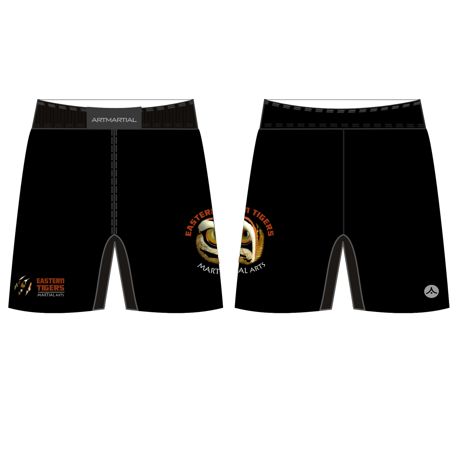 Eastern Tigers Martial Arts - Combat Training Shorts (All Sizes)