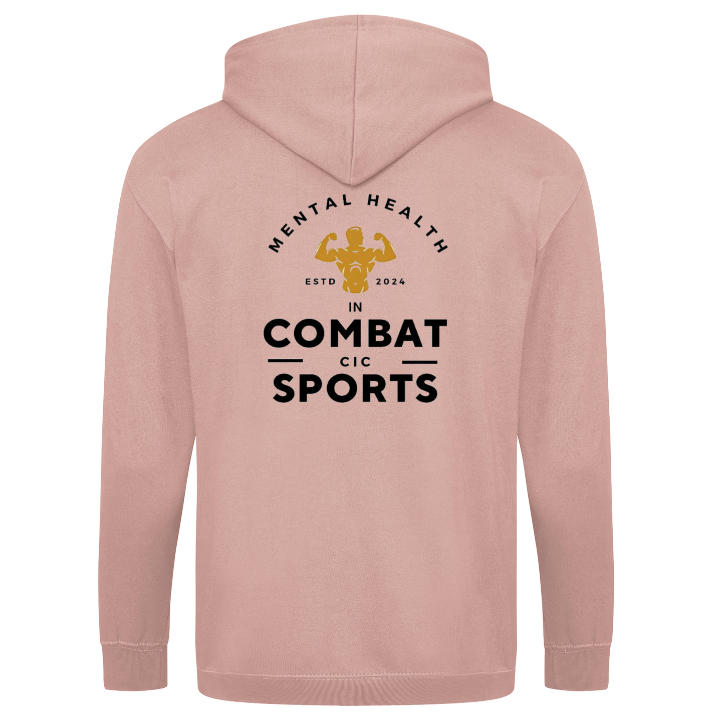 Mental Health in Combat Sports - Adult Full Zip Hoodie (All Colours)