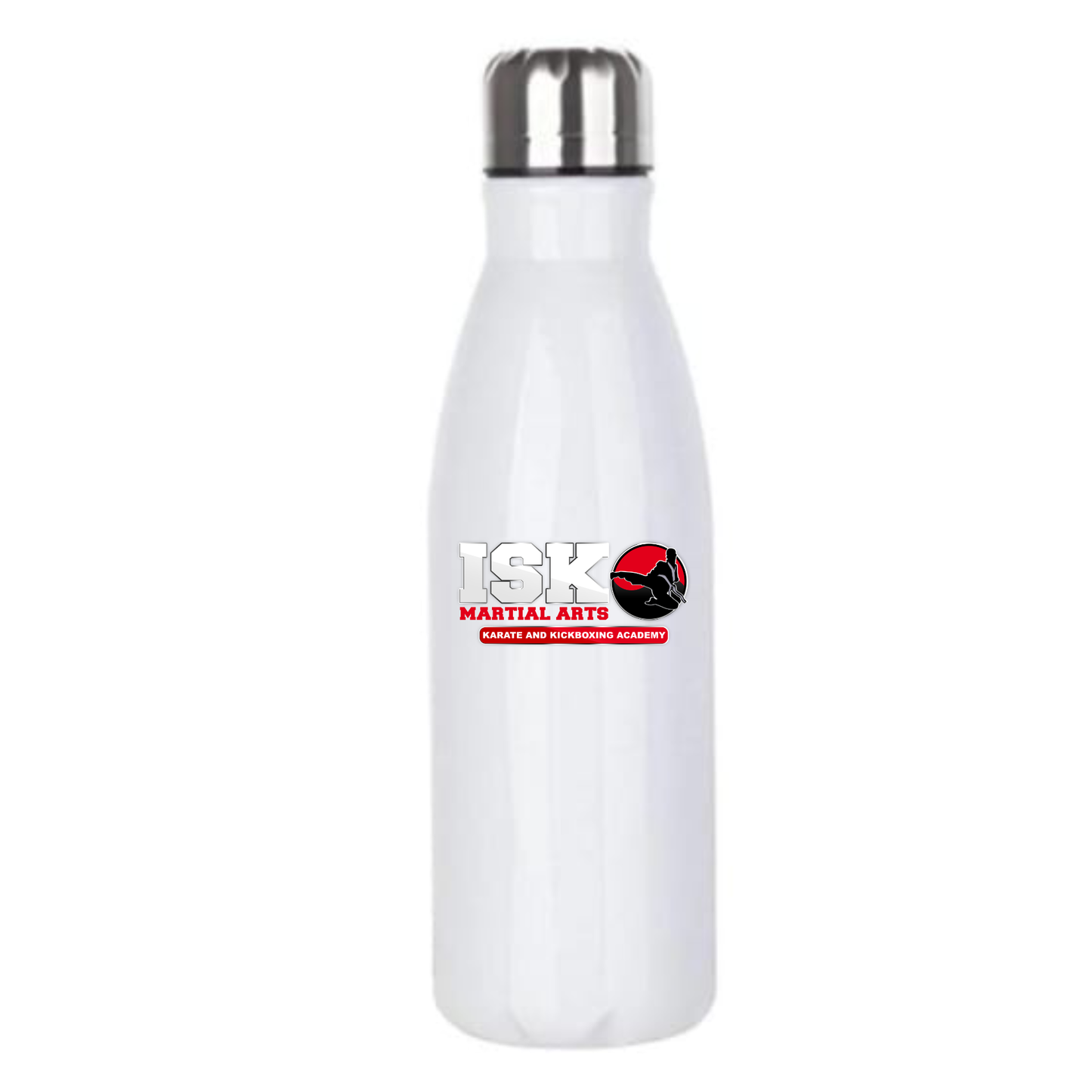 ISK Martial Arts - Stainless Steel 650ml Water Bottle