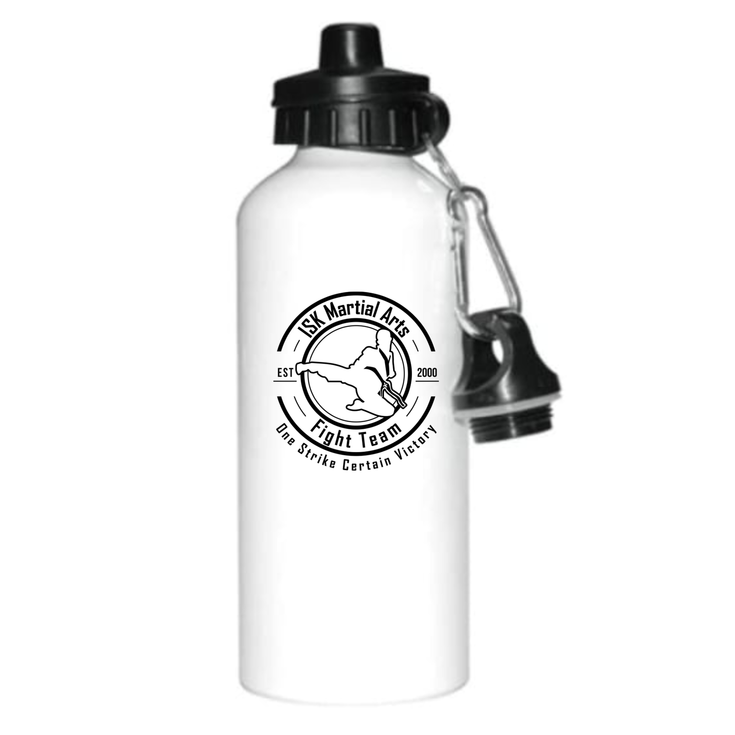 ISK Martial Arts: Fight Team - Stainless Steel 600ml Water Bottle